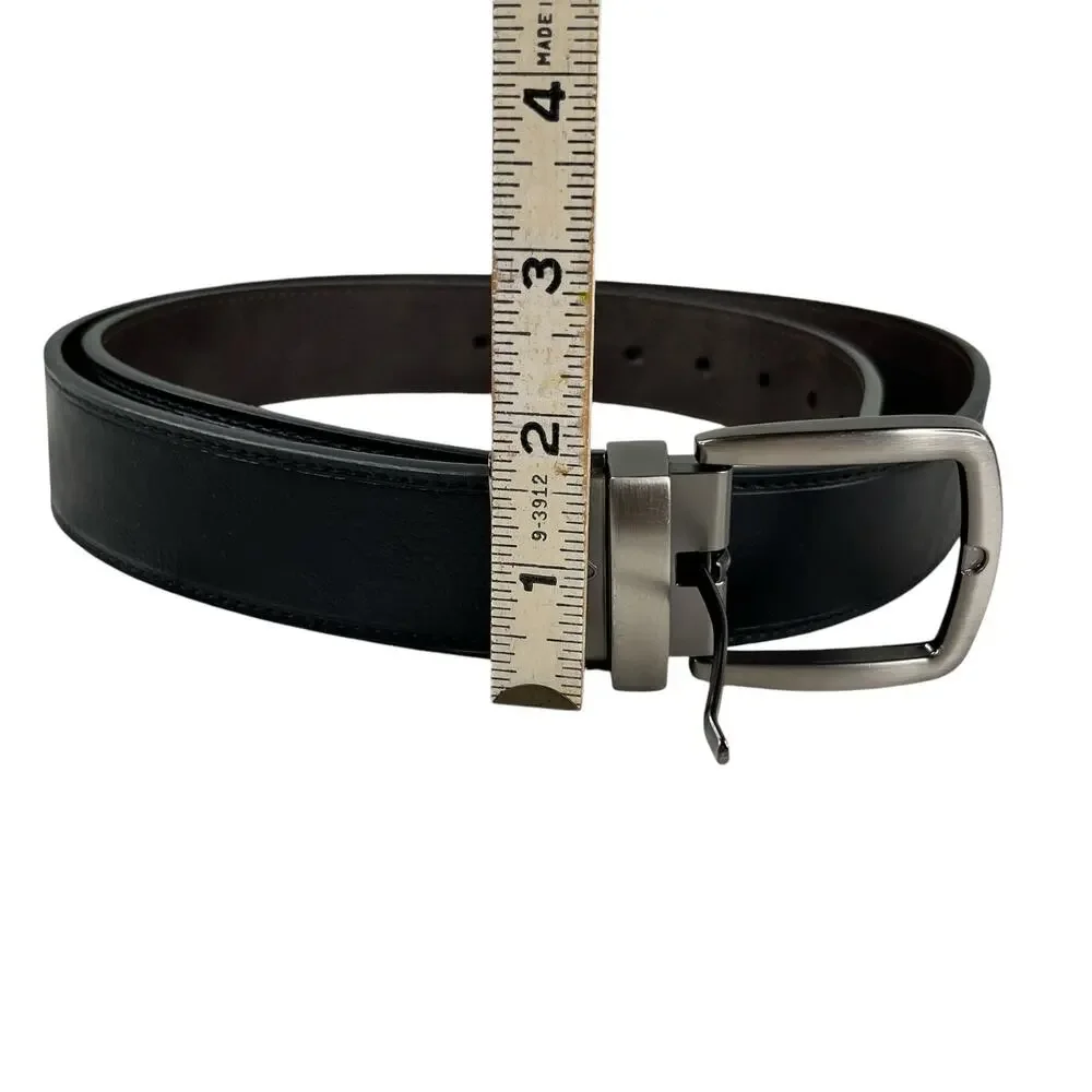 Columbia Reversible Belt Black Brown XL 43-44 Leather